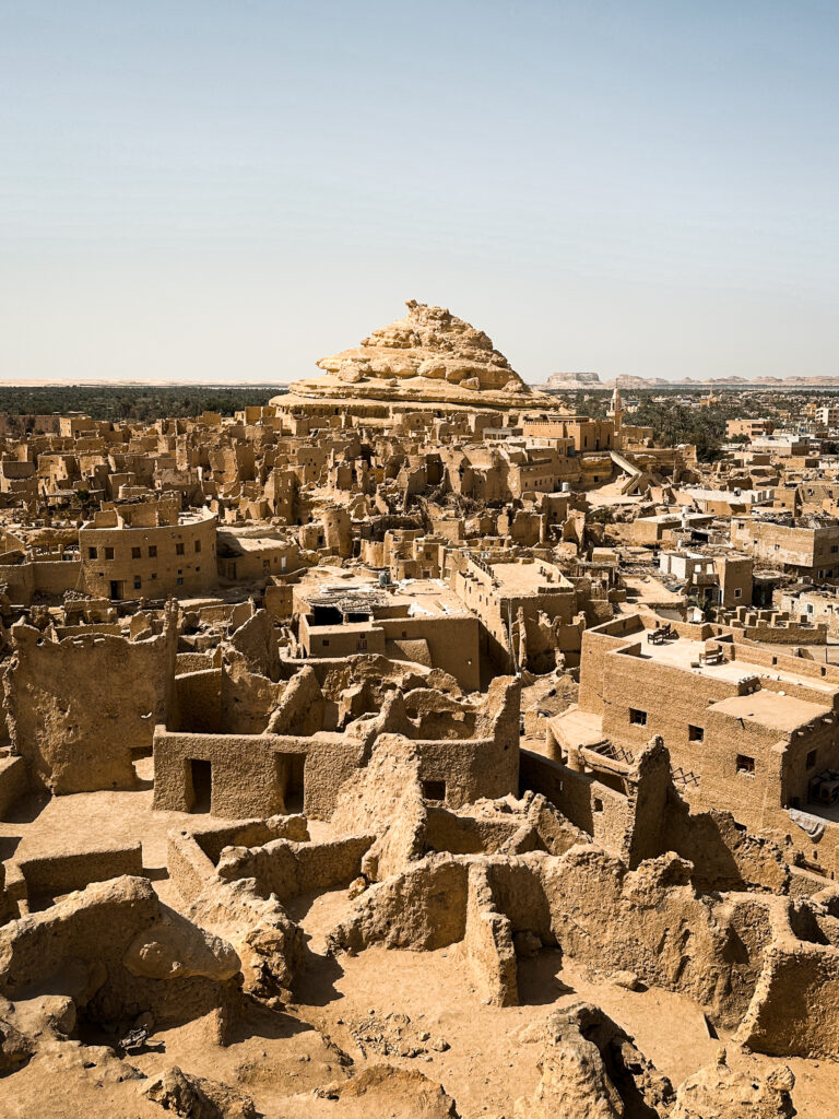 Views over Siwa's Old Town