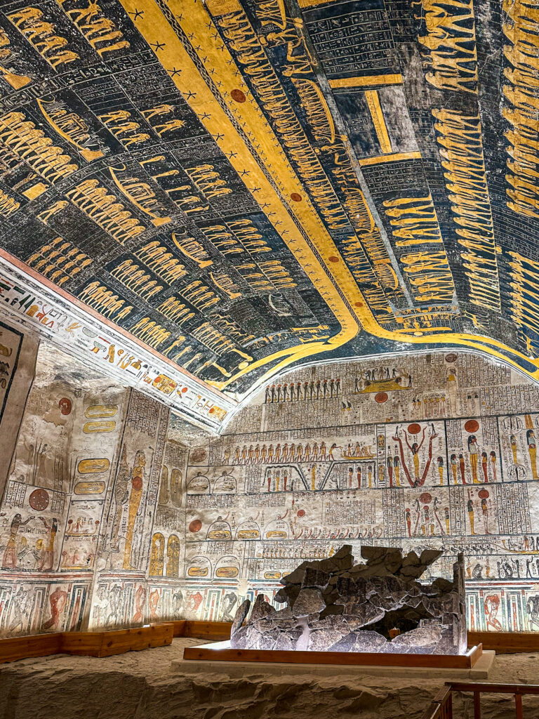 Burial Chamber in Tomb Ramses V and VI