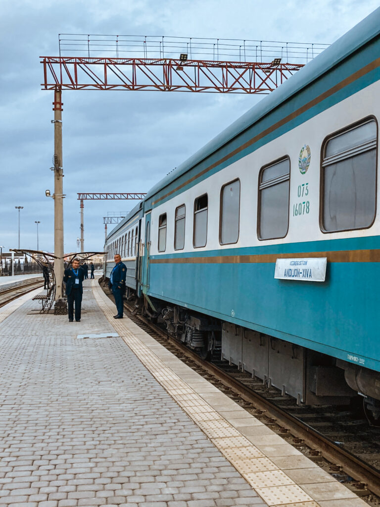 Soviet Train from Khiva to Tashkent