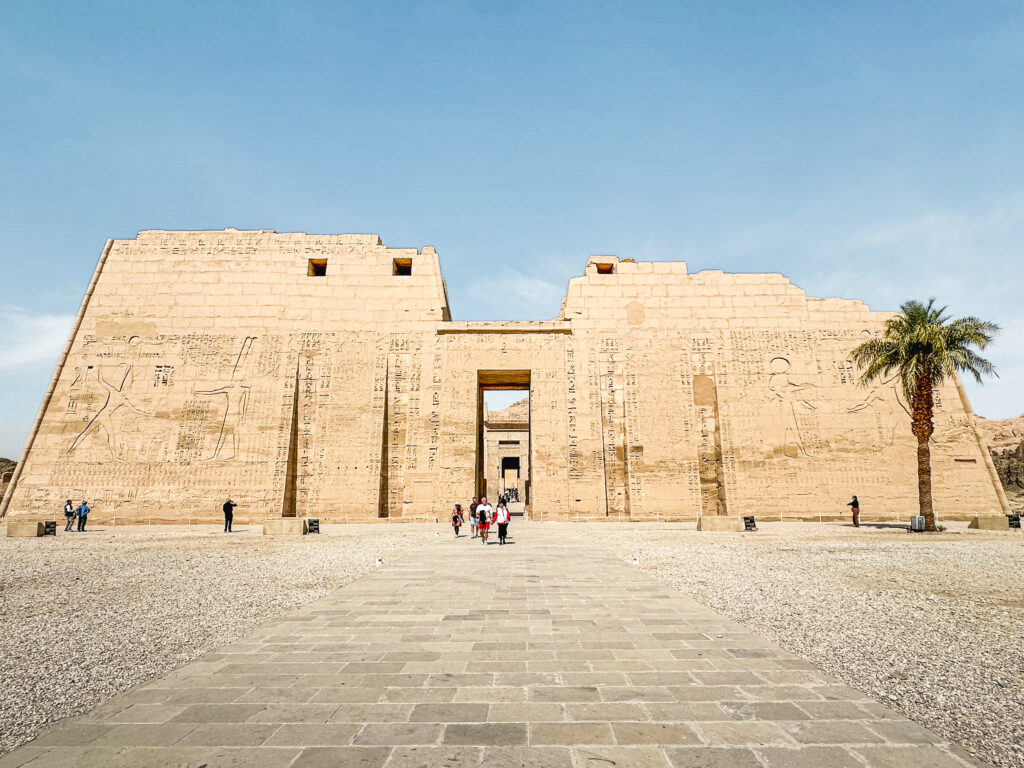 Medinet Habu Entrance