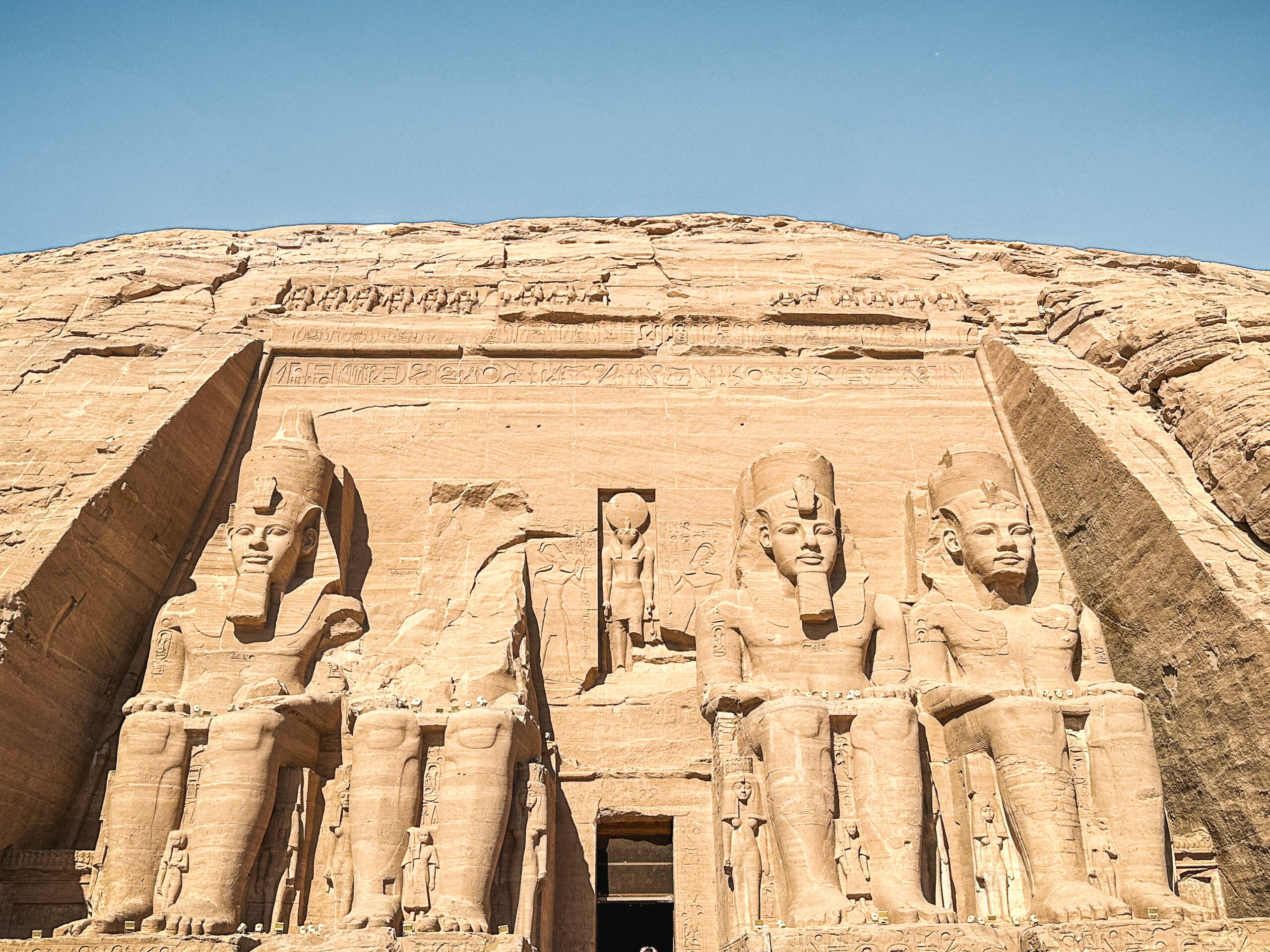 The Great Temple dedicated to Ramses II in abu simbel