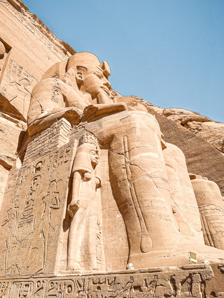 Details of the Statues of the Great Temple in Abu simbel