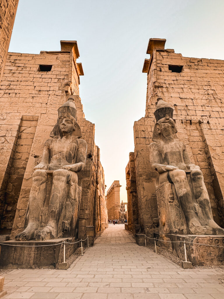entrance to Luxor Temple