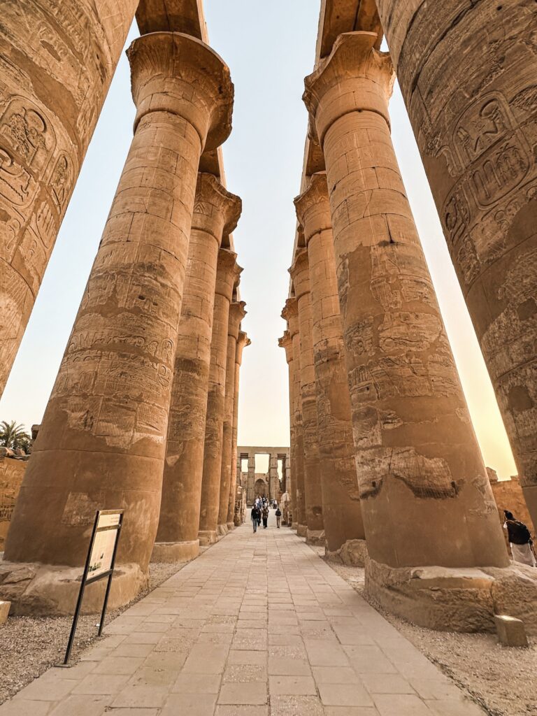 Luxor Temple at Sunset