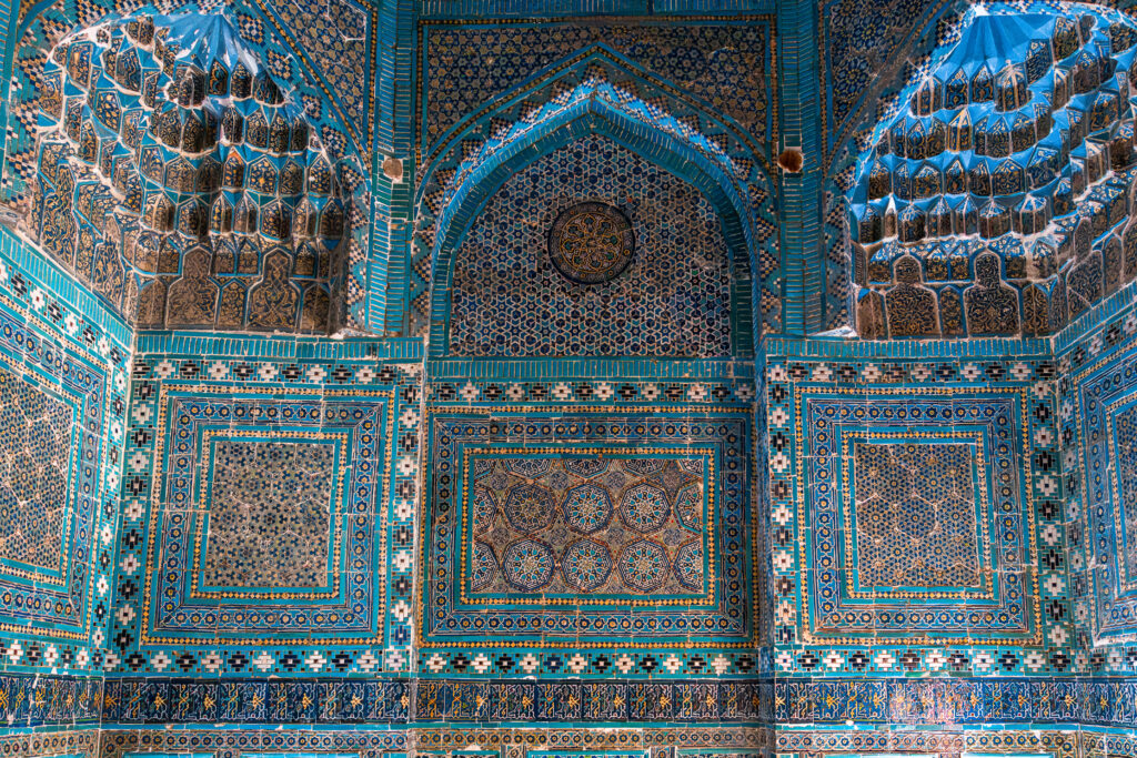 Wall details inside one of the Tombs