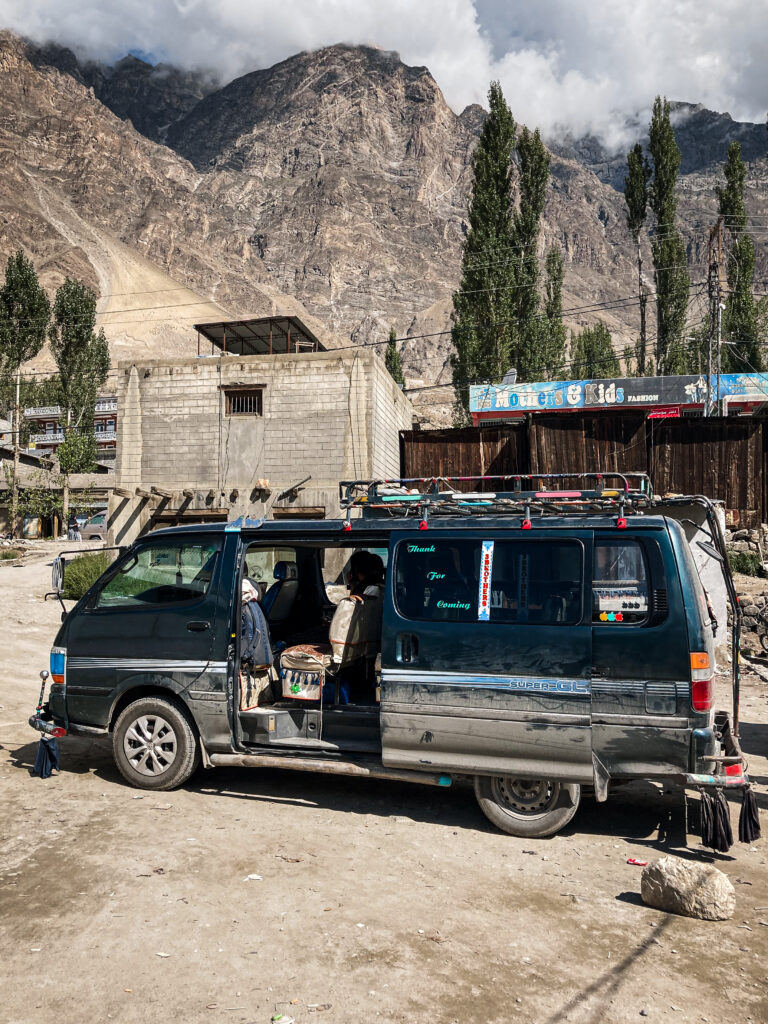 Local Minibus in Pakistan
