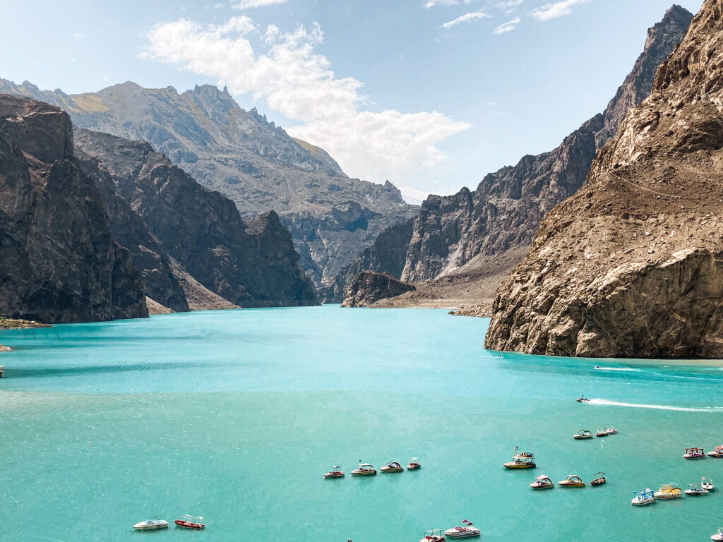 Attabad Lake in Northern Pakistan