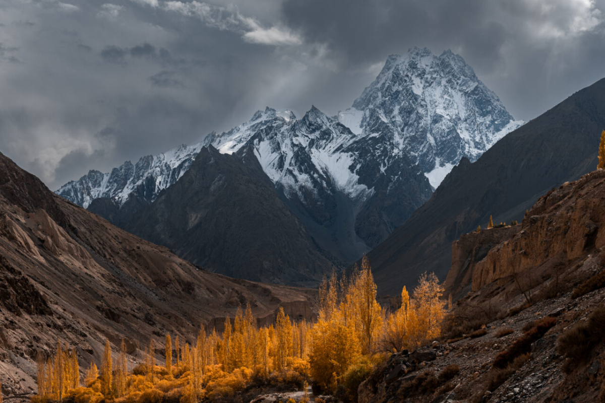 Chapursan Valley in Autumn, Gilgit-Baltistan, Northern Pakistan