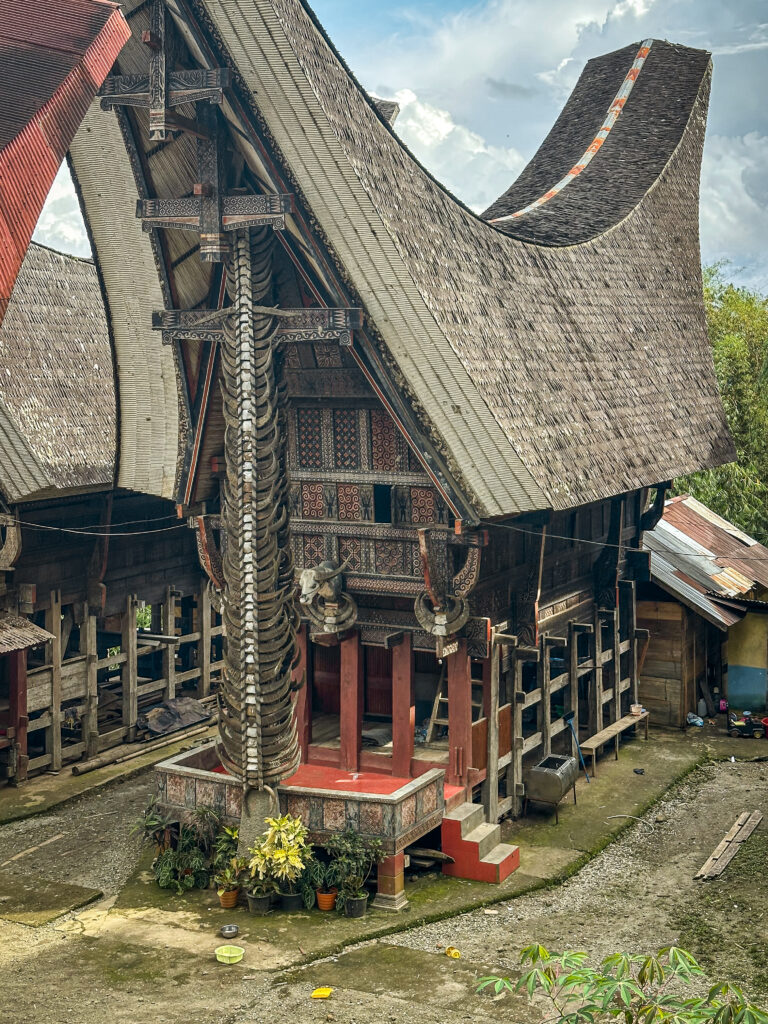 Tana Toraja traditional tongkonan house, Sulawesi, Indonesia