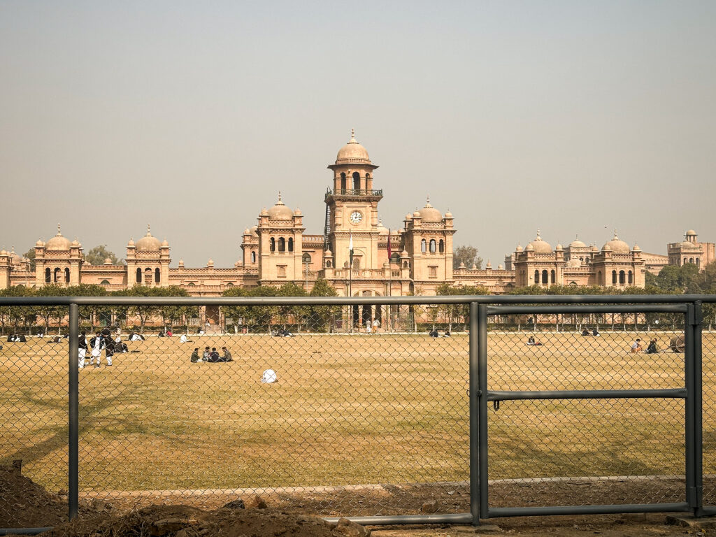 British-era architecture Islamia College in Peshawar, Pakistan