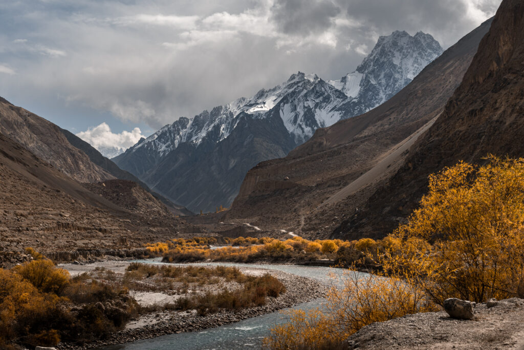 On the road in Chapursan Valley, Gojal, Gilgit-Baltistan, Pakistan