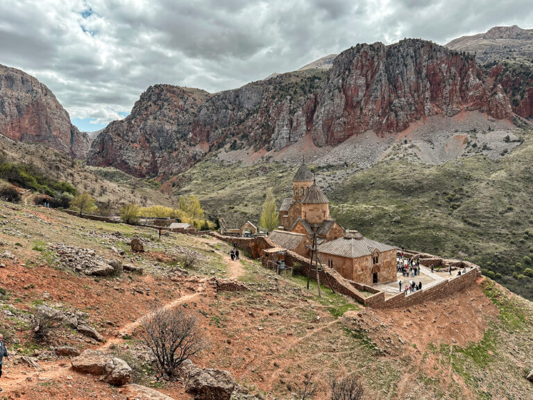 Noravank Monastery, backpacking Armenia on a budget