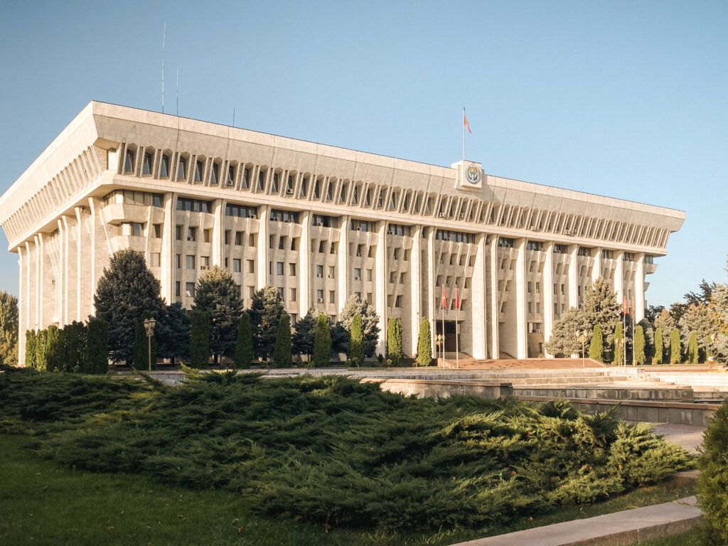 The Presidential Palace (White House) Bishkek things to do, Kyrgyzstan