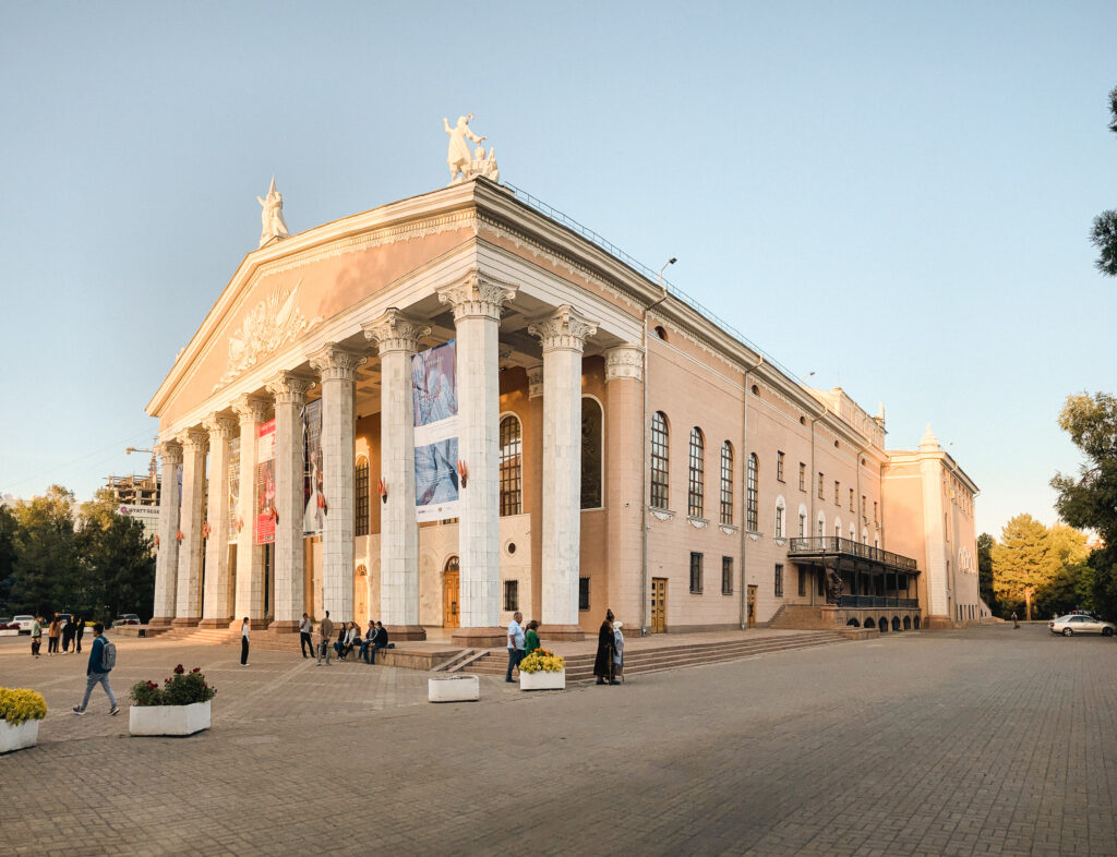 opera and ballet theater Bishkek travel guide, Kyrgyzstan