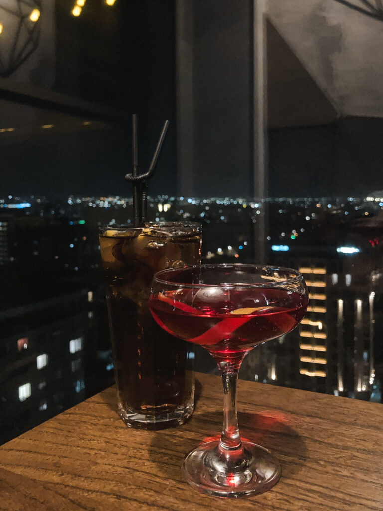 Rooftop bar Bishkek nightlife, Kyrgyzstan