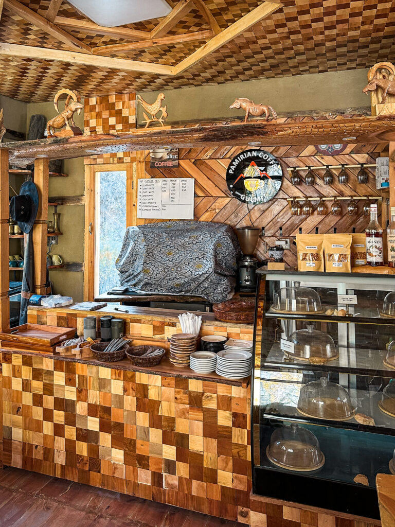 Cafe in Gulmit, Gojal, where to eat in Northern Pakistan