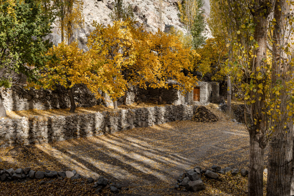 Ghulkin village in Autumn, where to go in Hunza, backpacking Northern Pakistan