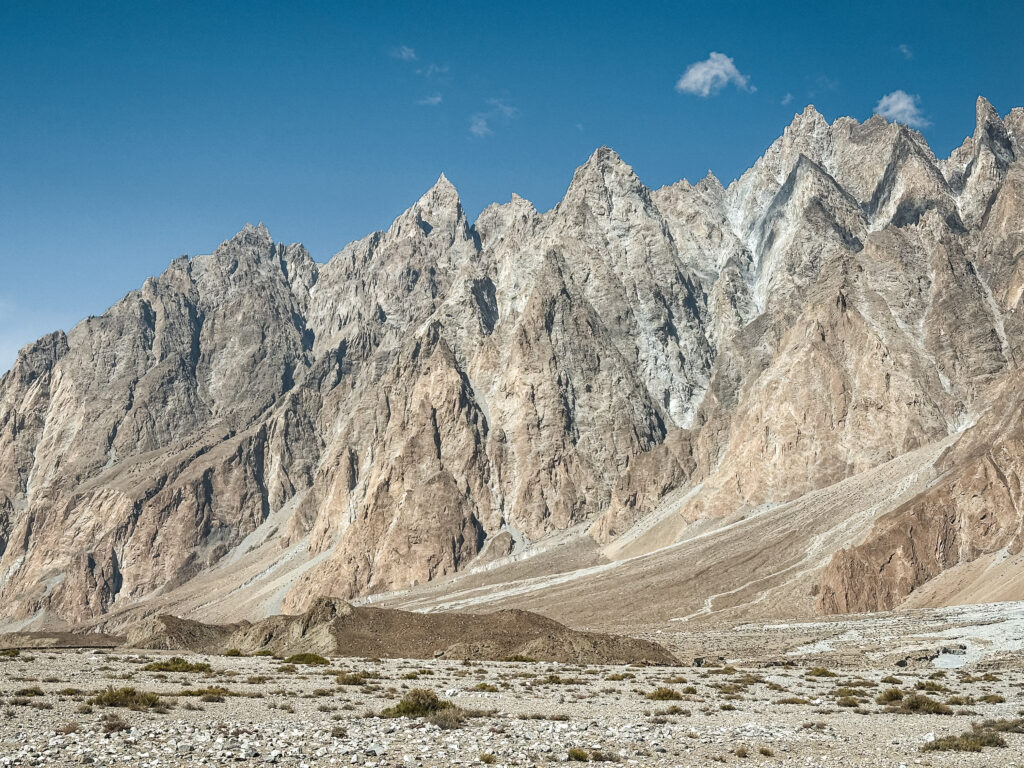 Passu Cones: beginning of Road to Shimshal Valley, remote valleys Gilgit-Baltistan, Shimshal valley travel guide, Pakistan