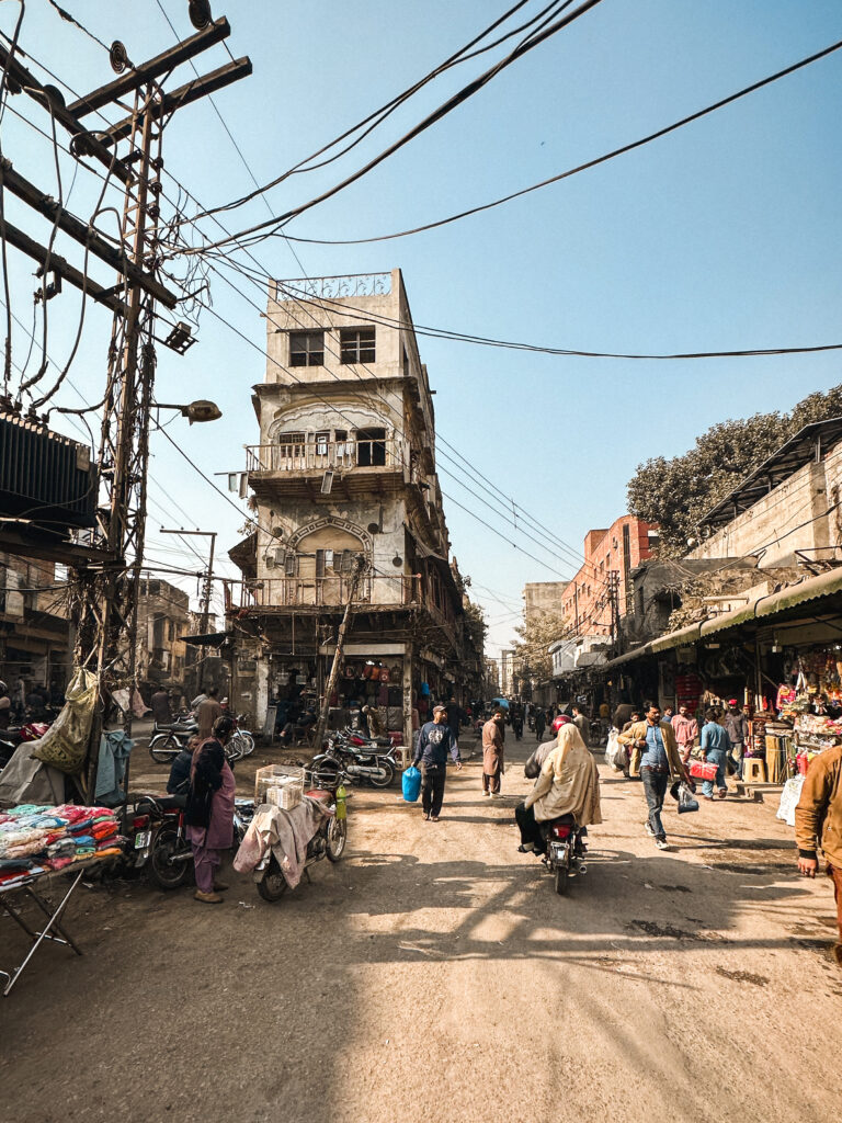 Streets in Old city of Lahore, What to do in Lahore, Lahore travel guide, Pakistan