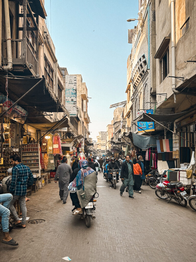Streets in Old city of Lahore, What to do in Lahore, Lahore travel guide, Pakistan