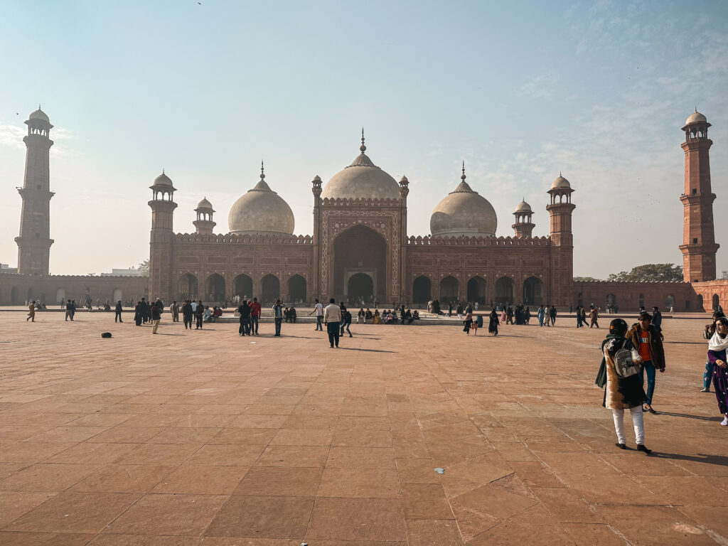 Badshahi Mosque Courtyard, What to do in Lahore, Lahore travel guide, Pakistan