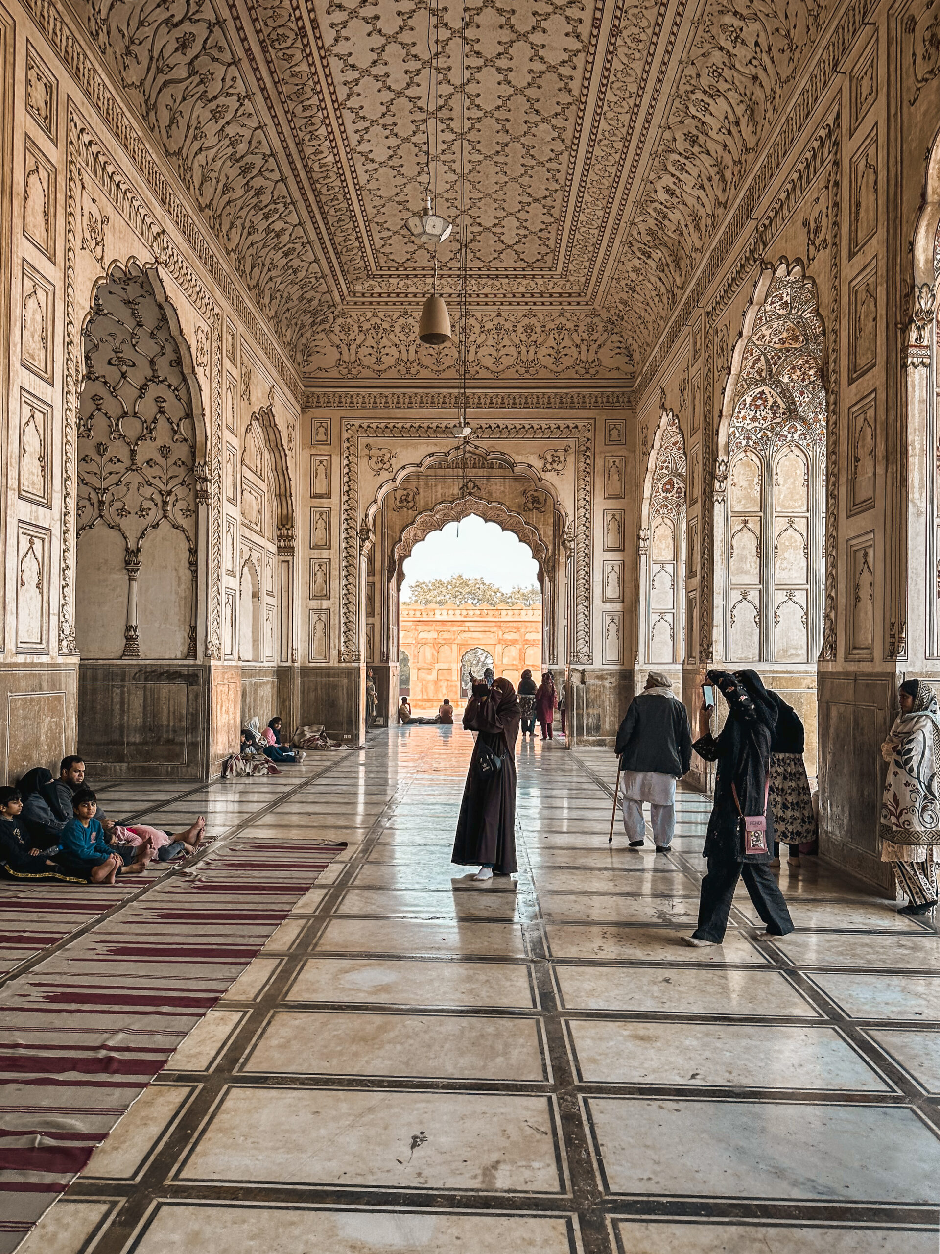 Badshahi Mosque Interior, What to do in Lahore, Lahore travel guide, Pakistan